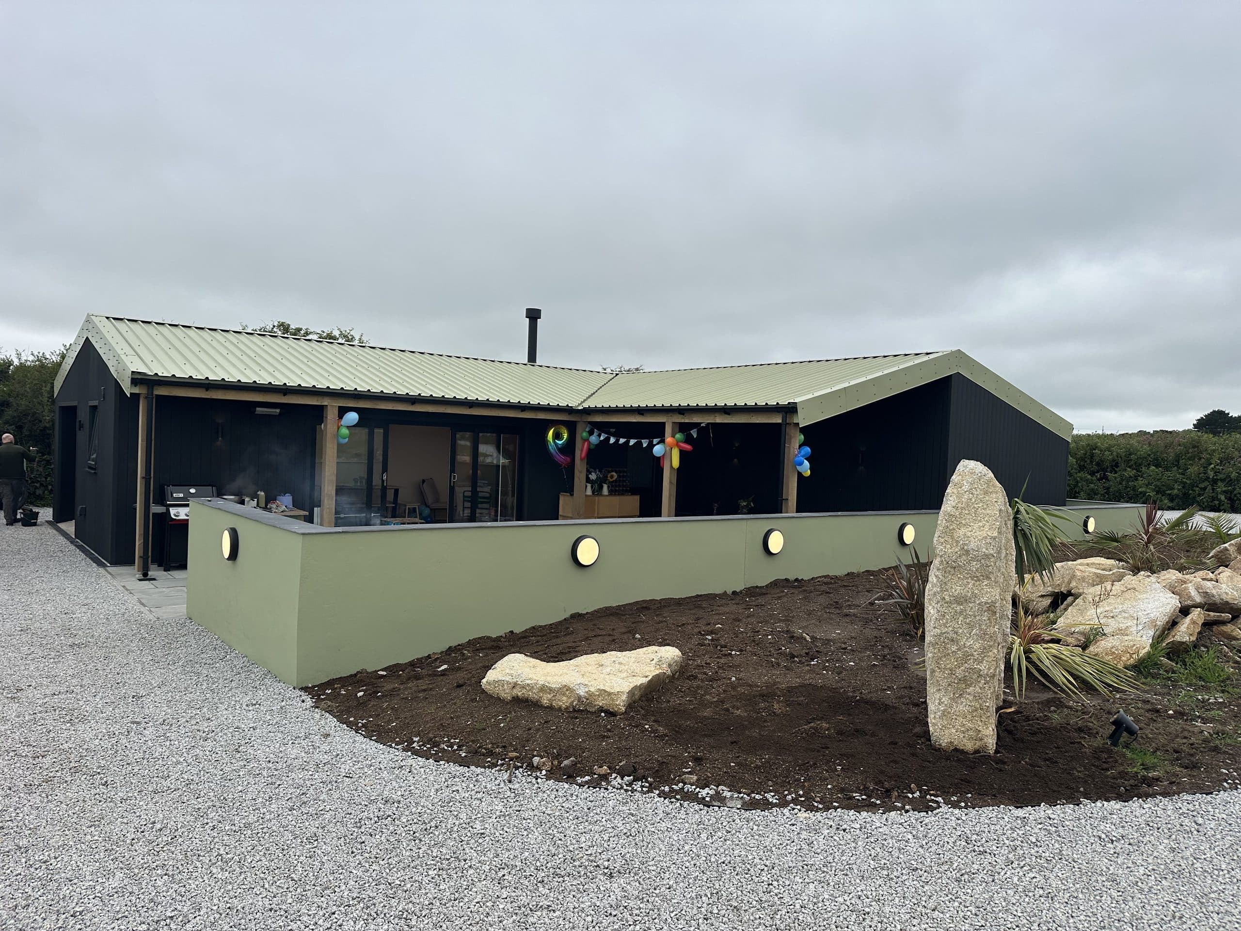 A finished Ben Luck Construction new build near Helston