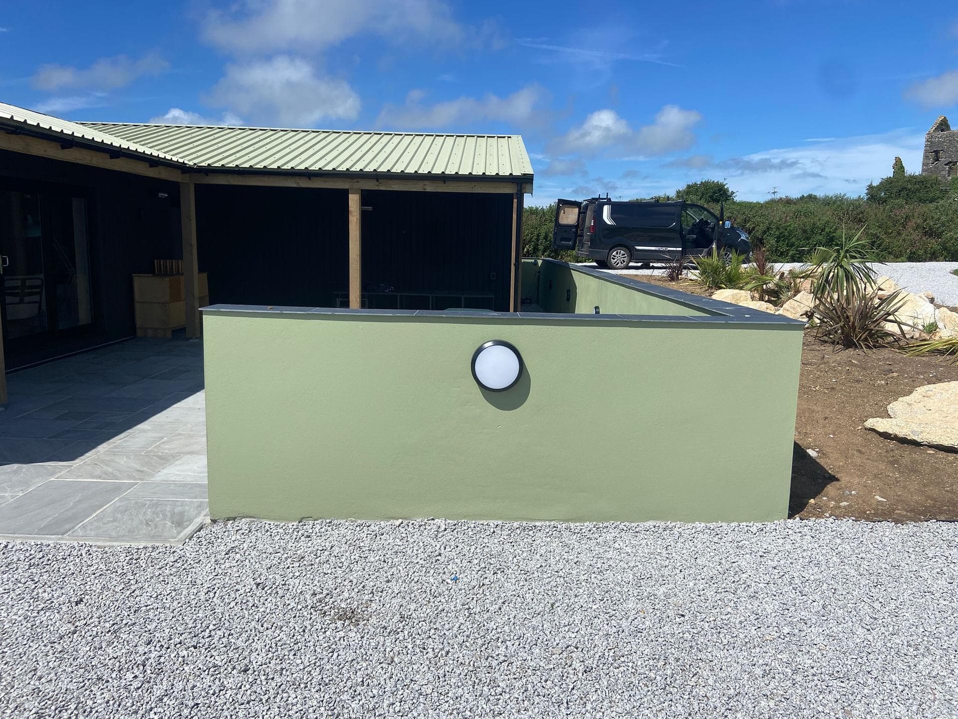 New timber garden building
