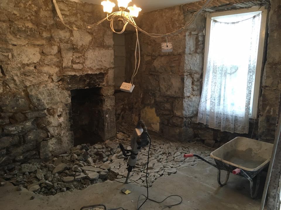 Back to stone renovation, Penzance before