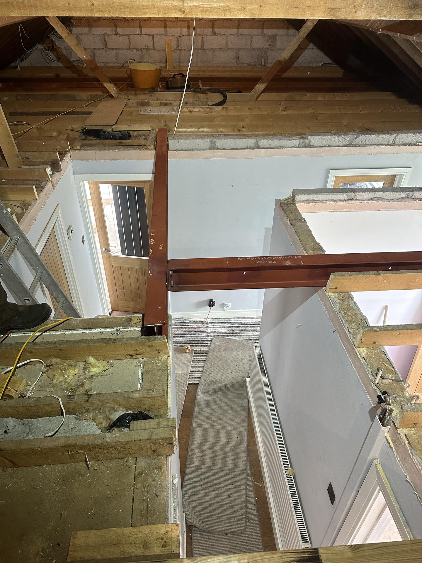 Loft fit out and new staircase, Crowlas before