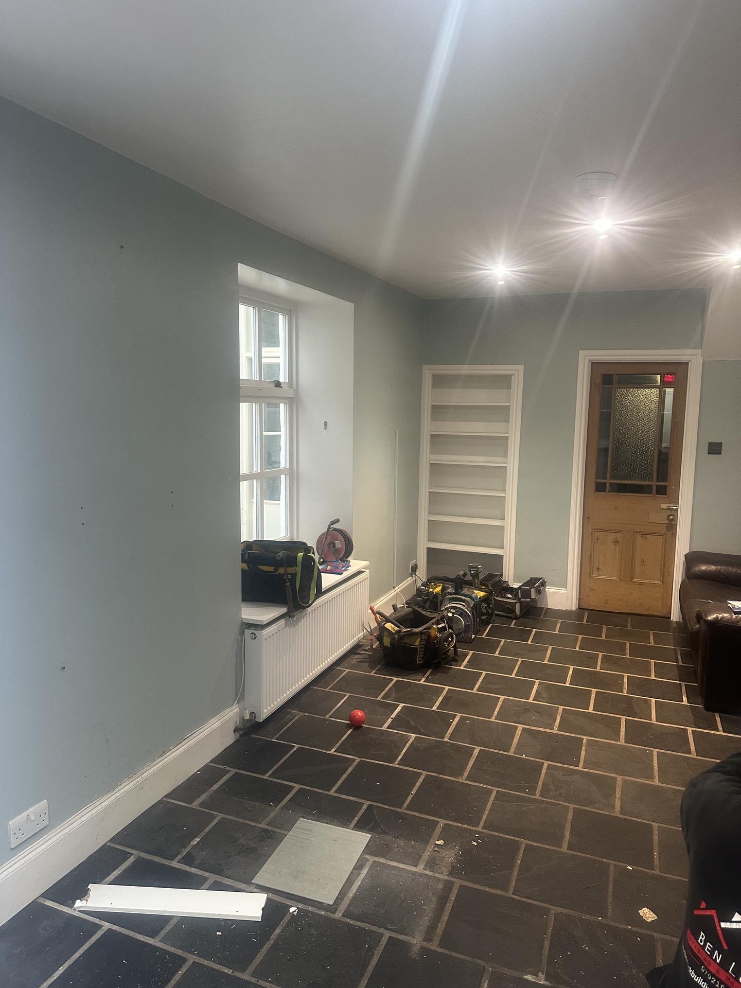 Kitchen renovation, Penzance before
