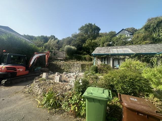 Bungalow rebuilt from the ground up, Newlyn before